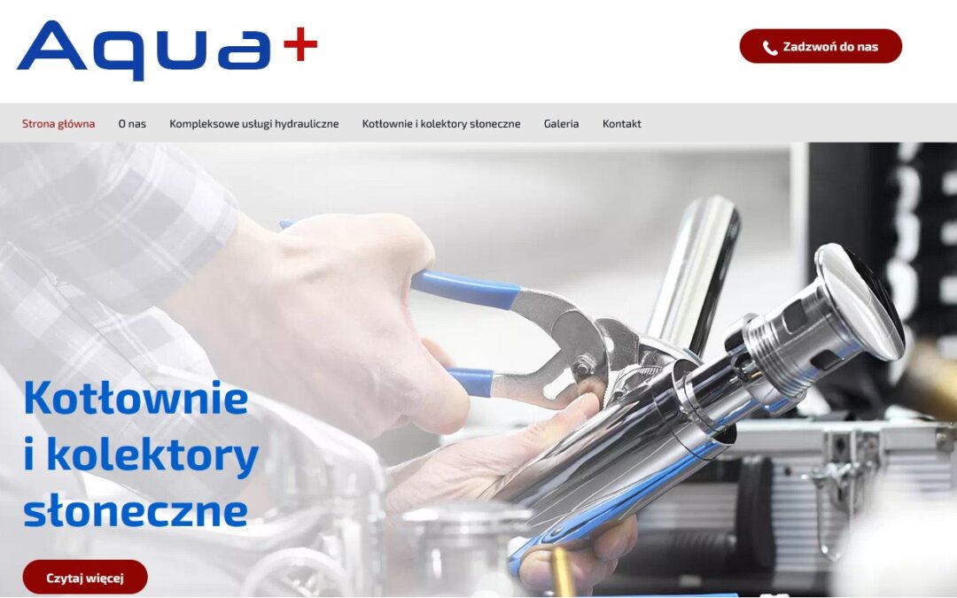 Firma Aqua+ Adam Cyrek | Usługi hydrauliczne